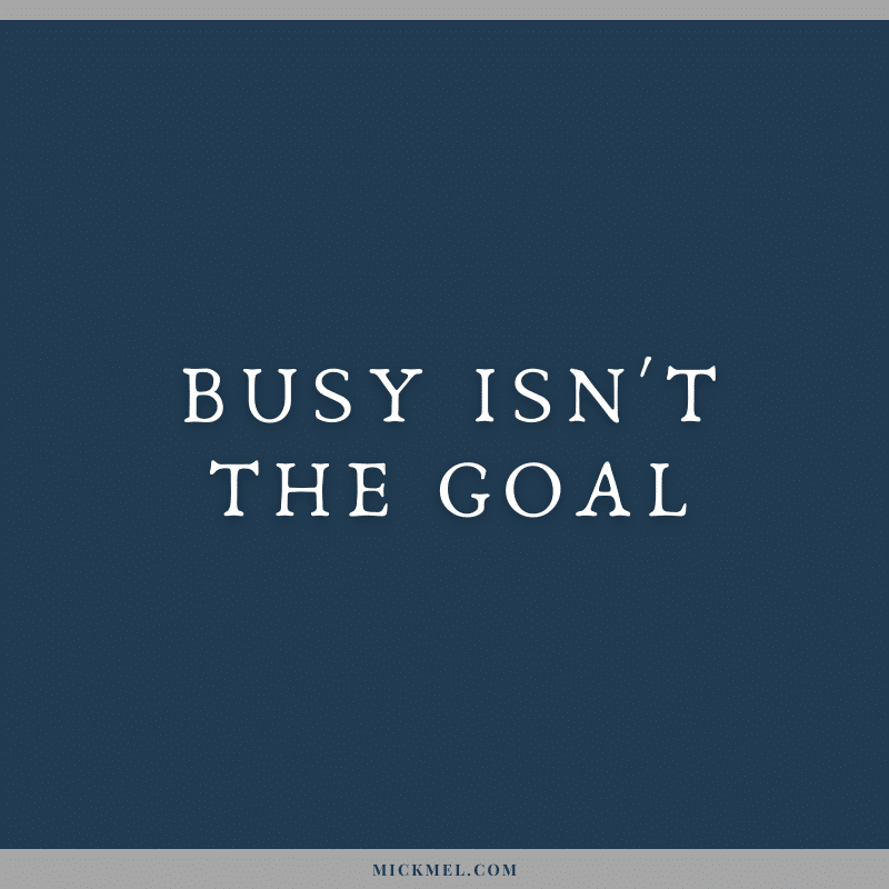 It's just not a priority for me (5)