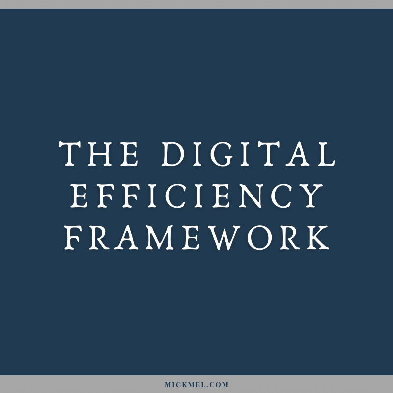 digital-efficiency-framework