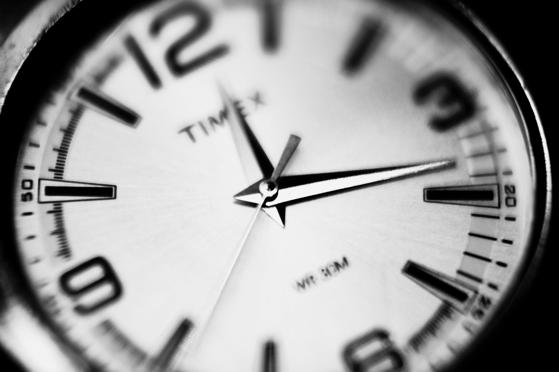 white analog watch
