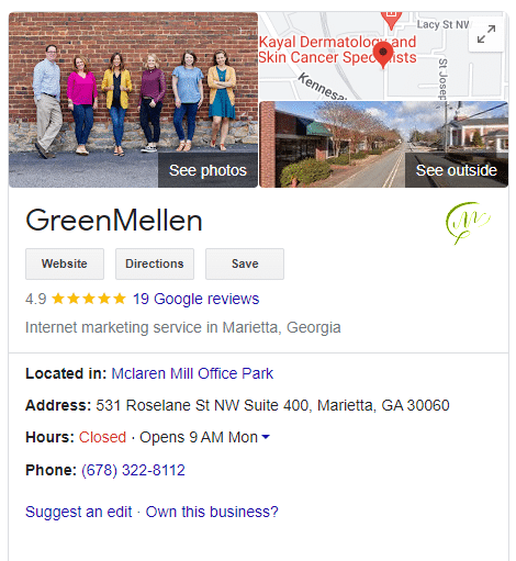 greenmellen-google-business-profile